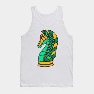 Aquatic Chess Knight Tank Top